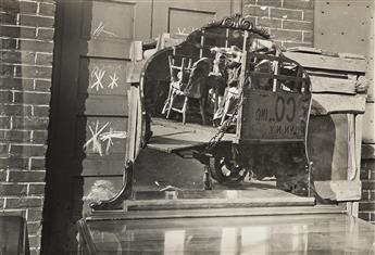 WALKER EVANS (1903-1975) Moving Truck and Bureau Mirror, Brooklyn. 1929; likely printed late 1930s.                                              